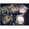 Image 2 : 716. (5) Different Double Eagle Commemorative Coins. Some with gold highlighting.