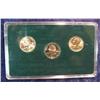 Image 2 : 748. 2001 P, D, S BU & Proof Rhode Island Statehood Quarter Set. Encased.