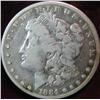 Image 1 : 785. 1884 P Morgan Silver Dollar. VG. Reverse scratches.