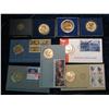 Image 2 : 819. (9) Bicentennial Bronze Medals. (4) Hard cases & (5) First Day Covers.