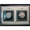Image 1 : 1011. The First and Last Morgan Dollar Set.