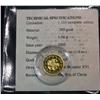Image 2 : 1186. 2005 History of Christianity Gold Coin. Pope Benedict XVI 1.56 Grams of .585 Fine Gold, Proof.