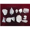 Image 1 : 1196. (10) Pieces of Quartz Crystals.