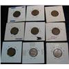 Image 2 : 1210. (9) 1921-83 Lincoln Cents Errors & Varieties. Including 1932D & 33P.