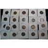 Image 2 : 1214. (21) Lincoln Cents 1910-1962 G-VF With Some Errors and Varieties.