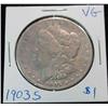 Image 1 : 1248. 1903S Morgan Dollar. VG.