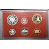 Image 2 : 1268. 2005S Partial Silver Proof Set. No Quarters & Box.