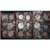 Image 2 : 1274. (3) Partial US Mint Sets. 1968D, 69D & 71D. In Original Celophane.