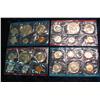 Image 1 : 1278. 1971P, 74D, 78P,D Partial Mint Sets. Original Celophane No Envelopes.
