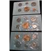 Image 1 : 1284. (3) 1981 P U.S. Mint Souvenir Sets. 5 Coin Sets With Mint Medal. 