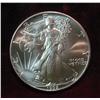 1329. 1992 American Eagle Silver Dollar. BU.