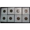 1337. 1909P, 10P, 16P, 18P, 19S, 20P, 23P, 26P High Grade Lincoln Cents. F-EF.