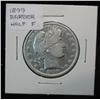 1346. 1899P Barber Half Dollar. F.