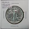 1347. 1934D Walking Liberty Half. VF-EF.