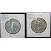 Image 1 : 1348. 1935D F-VF, 1936D VF-EF Walking Liberty Half Dollars.