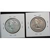 Image 2 : 1348. 1935D F-VF, 1936D VF-EF Walking Liberty Half Dollars.