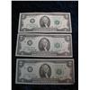 Image 1 : 1376. (3) 1976 U.S. Two Dollar FRN Notes. AU