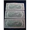 Image 2 : 1376. (3) 1976 U.S. Two Dollar FRN Notes. AU