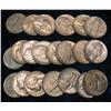 Image 1 : 1405. (21) 1941 D Jefferson Type Nickles. BU