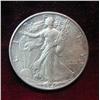 1457. 1940 Walking Liberty Silver Half Dollar. AU