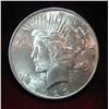1464. 1922 Peace Type Silver Dollar. BU