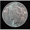1468. 1925 S Peace Type Slver Dollar. AU