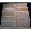 Image 2 : 1482. (10) Assorted Confederate States Facsmile Notes, $1, $5, $10, $50 & $100 