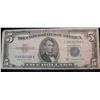 1492. 1953 B Series $5 Silver Certificate. F
