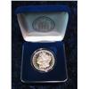 1498. 1889 CC Proof Morgan Silver Dollar Copy In Display Case,National Collectors Mint #AK0839