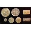Image 1 : 1506. U.S. Territorial Gold Token Set, 7 Assorted Replica Coins/Bars