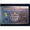 Image 1 : 1538. American Presidents Coin Collection Cent-Quarter In Display Case.