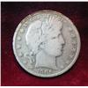 Image 1 : 1554. 1906 S Barber Type Silver Half Dollar. VG