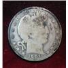Image 1 : 1574. 1901 Barber Type Silver Half Dollar. G