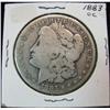 Image 1 : 1598. 1883CC Morgan Dollar. VG.