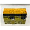 Image 3 : (2) Pilz #PNOZX9P 24VDC 7 n/o 2 n/c 2 so Modules