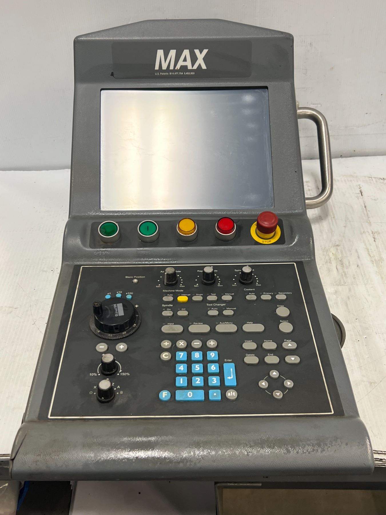 HURCO MAX CONTROL PANEL - COMPLETE - From a Hurco VM1 - BTM Industrial