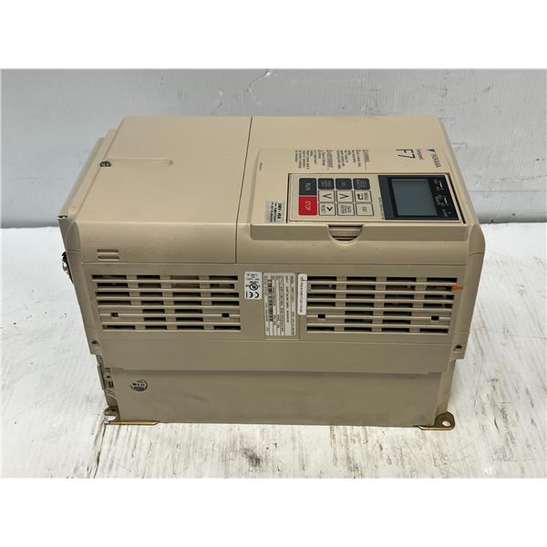 Yaskawa #CIMR-F7U2011 SPEC: 20111E-U841063 F7 Varispeed Drive