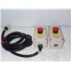 Image 1 : Lot of (2) New - IDEC #AGA Control Boxes with Pushbuttons