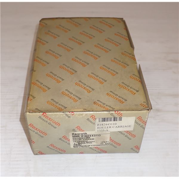 New - Rexroth #R182443110 Roller Carriage