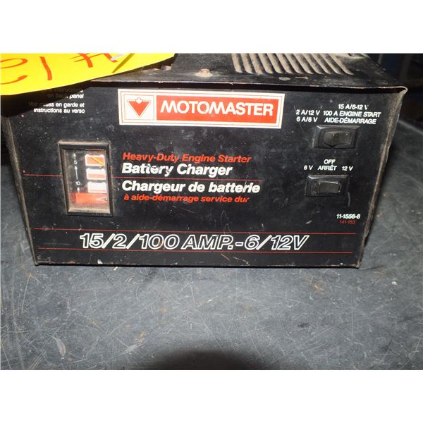 Motomaster Heavy Duty Battery Charger