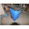 Image 1 : Blue Garbage Can