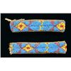 Image 1 : PAIR OF AMERICAN INDIAN BEADED BRACELETS.