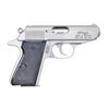 Image 2 : WALTHER STAINLESS PPK/S SEMI AUTO PISTOL.