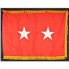Image 1 : PAIR OF US ARMY GENERAL'S FLAGS.