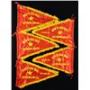 Image 1 : LARGE DEALER'S LOT OF 26 VIETNAM ARMY GUIDONS.