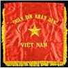 Image 1 : PAIR OF VIET NAM MILITARY FLAGS.