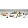 Image 1 : 9 MINIATURE DECORATIVE DECOYS.
