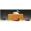Image 2 : 3 GEORGE W CSEFAI & 1 OTHER DECORATIVE DECOYS.