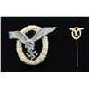 Image 1 : WWII GERMAN PILOT'S BADGE.
