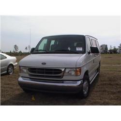 1999 FORD F150 VAN, S/N C10825 V8 GAS, A/T, P